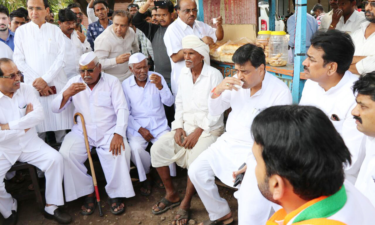 Maharashtra State Congress Jan-Sangharsh Yatra.