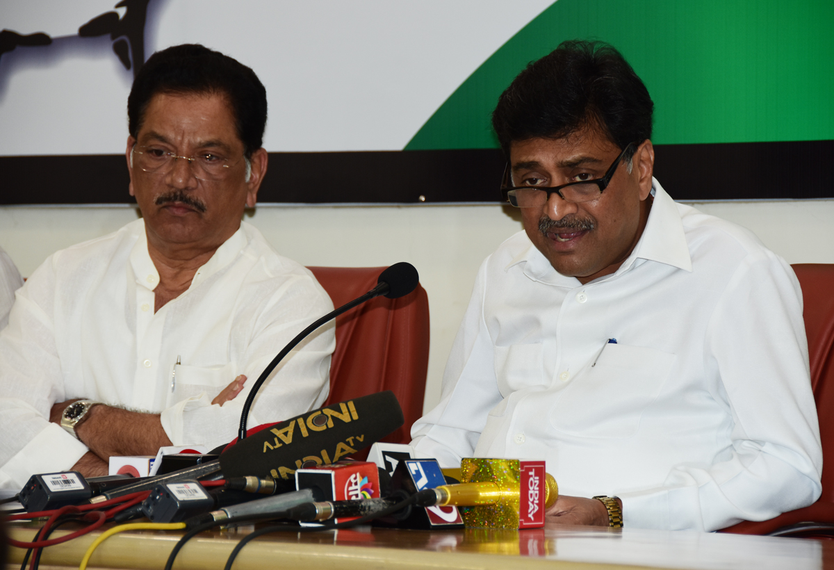 MPCC President Ashokrao Chavan Press Conference on tomorow Bharat Bandh.