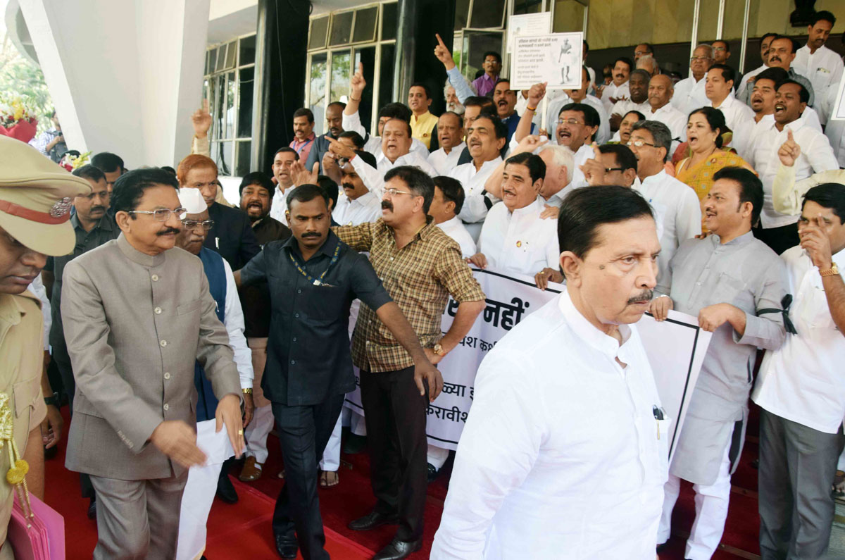 1st Day Budget Session at Vidhan Bhavan Mumbai.