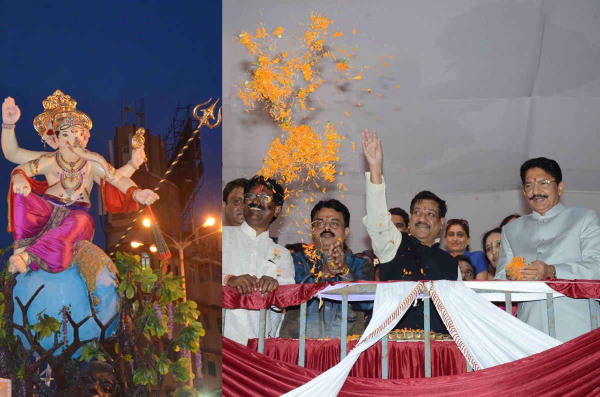 Ganpati Bappa Visharjan at Girgaon Chowpatty.