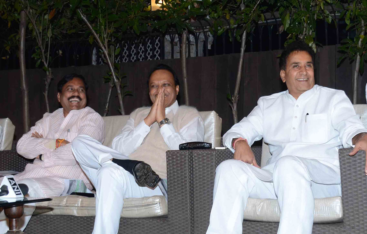 NCP Leaders Press Conference at Nagpur.