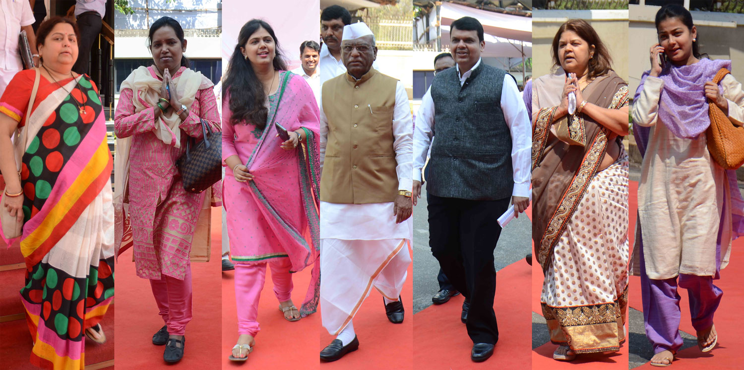 2nd Day Budget Session at VIdhan Bhavan in Mumbai.
