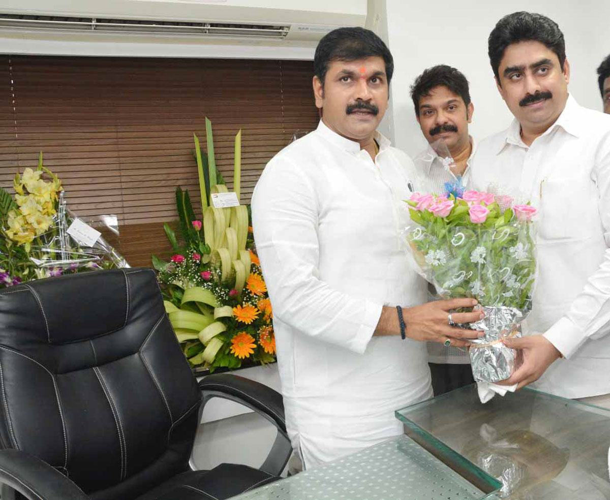 Newly Appointed NCP Mumbai President Sachin Ahir took Charge.