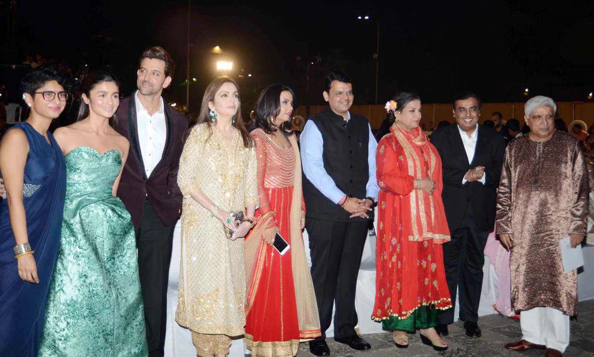 Jio-MAMI 17th Mumbai Film Festival at Gateway of India.