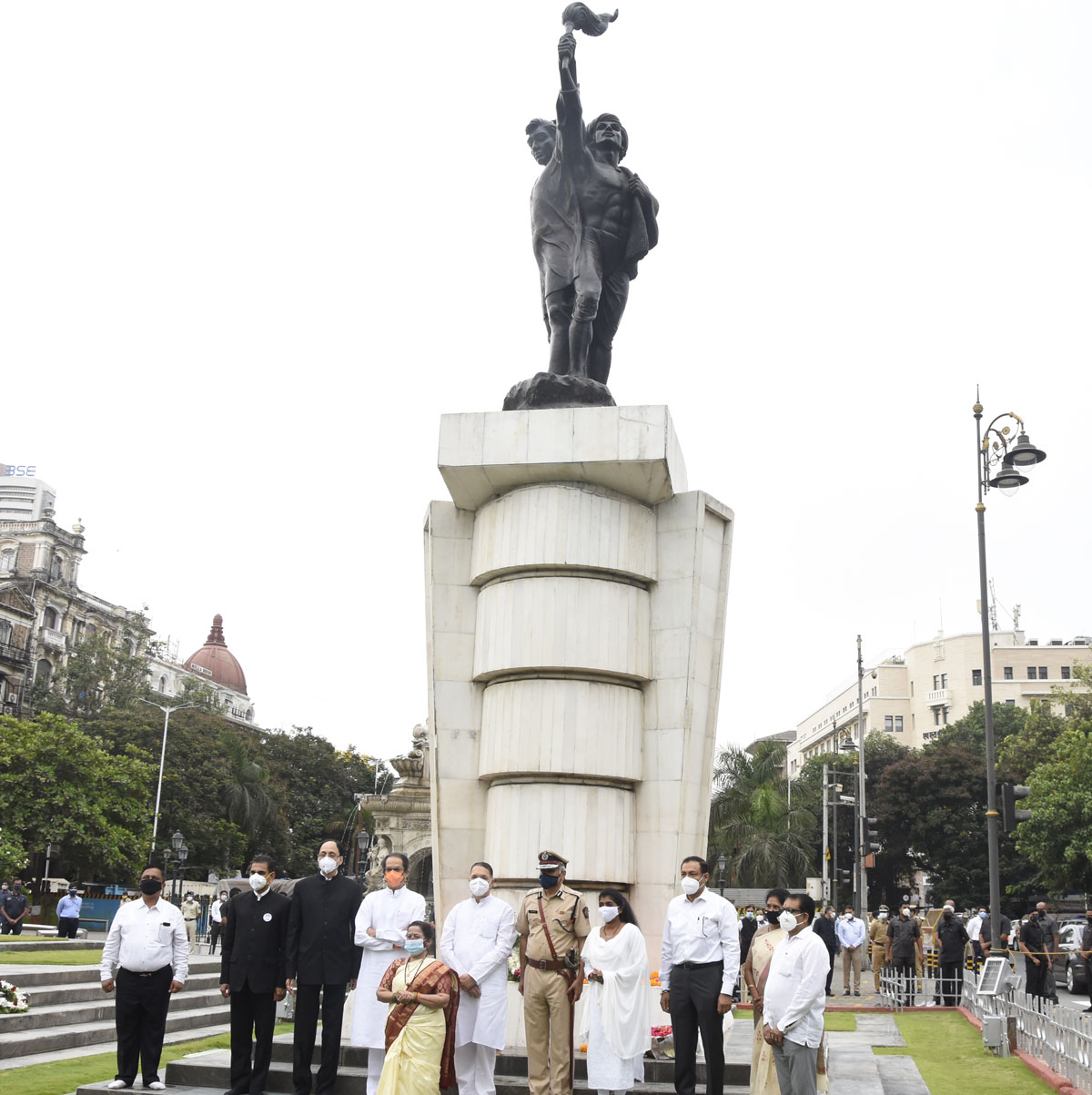Chief Minister Of Maharashtra Uddhav Thackarey  on 1st May "Hutatma Din".