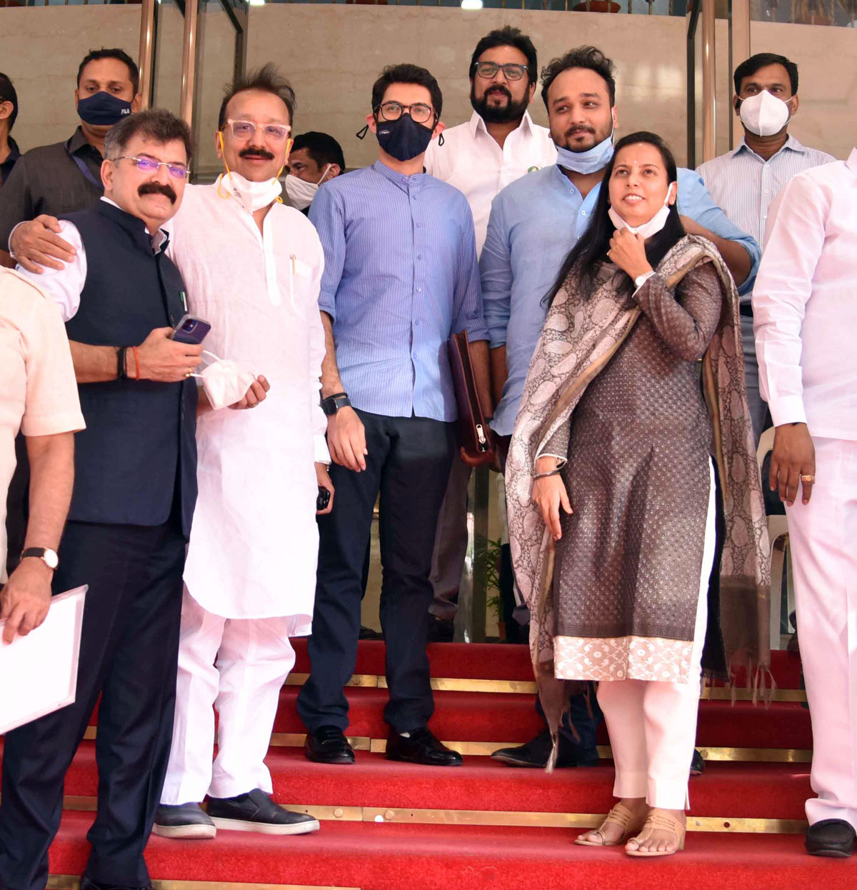 Maharashtra Assembly's Budget Session 2021 at Vidhan Bhavan Mumbai.