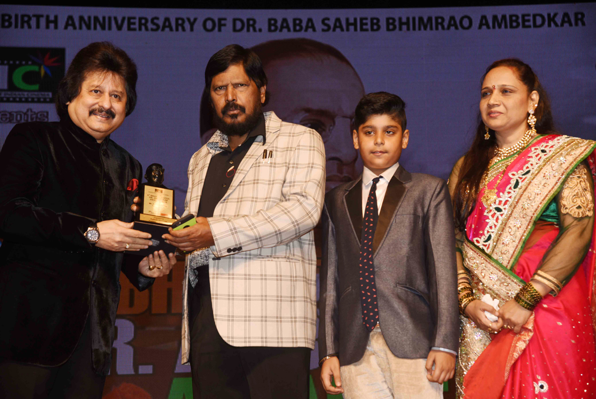 Dr.Babasaheb Ambedkar Awards 2016 at Shanmukhanand Hall.