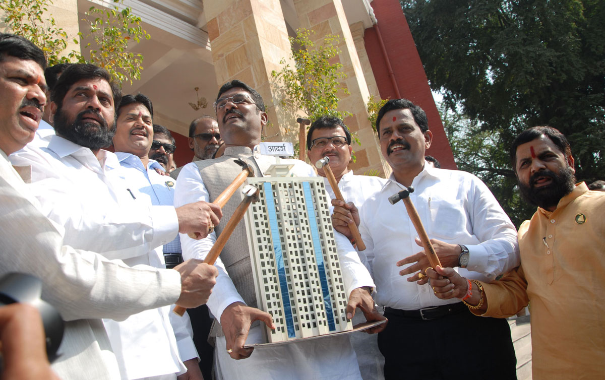 10th Day Winter Session at Nagpur Vidhan Bhavan.