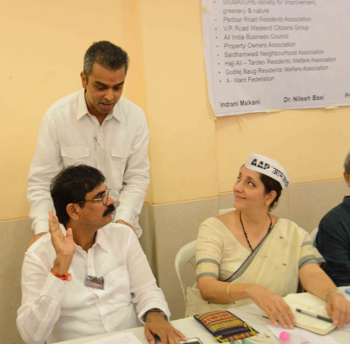 MP.Candidates in South Mumbai.