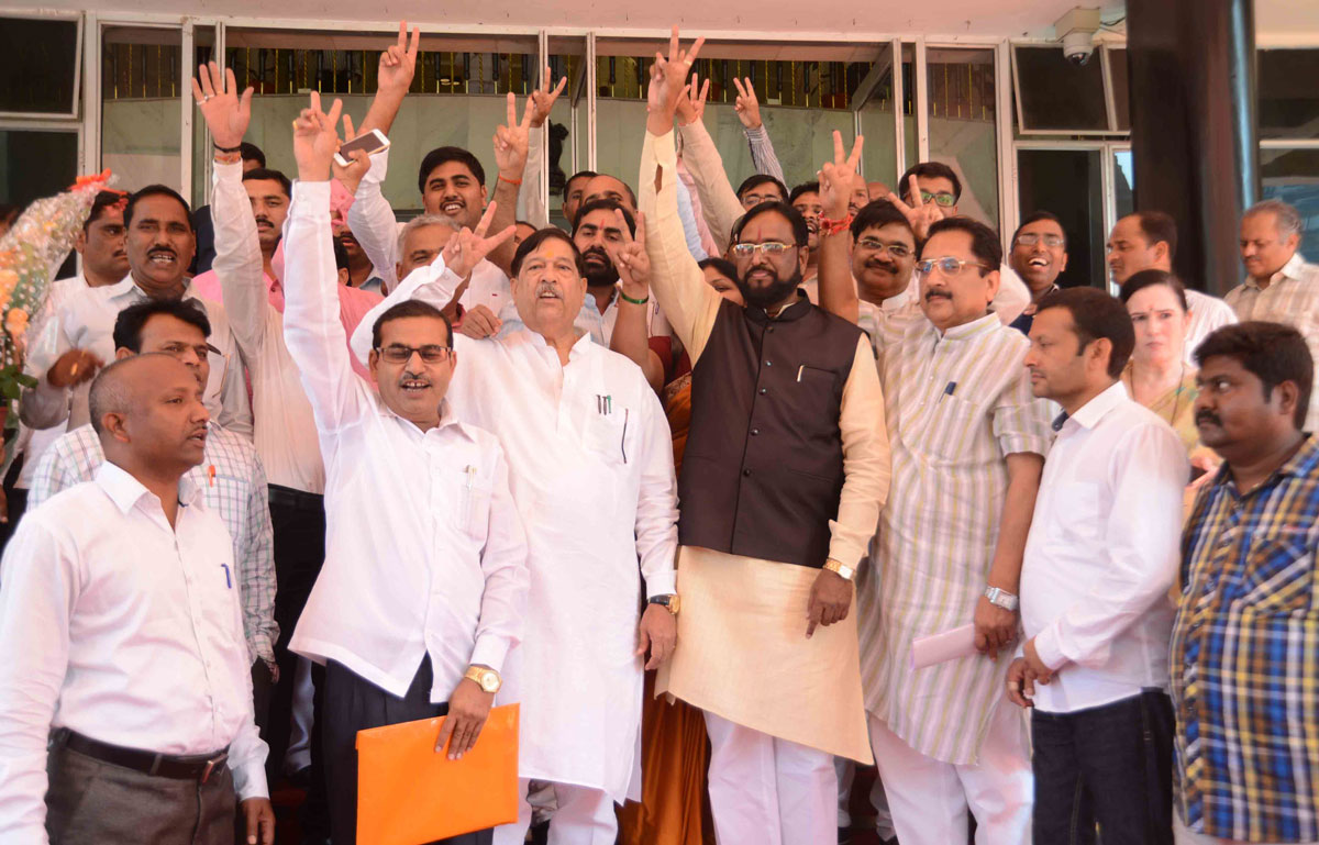 2nd Day Budget Session at VIdhan Bhavan in Mumbai.