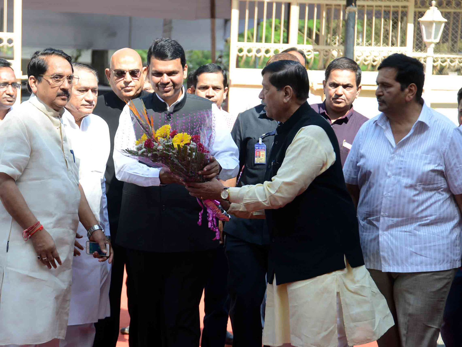 1st Day "Budget Session 2016" at VIdhan Bhavan in Mumbai.