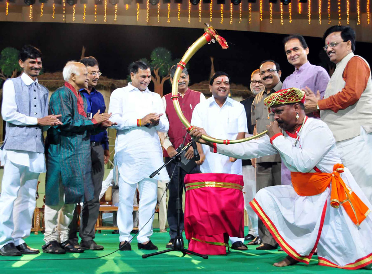 Octave Festival Inaugurated by Minister R.R.PATIL at Kalina.