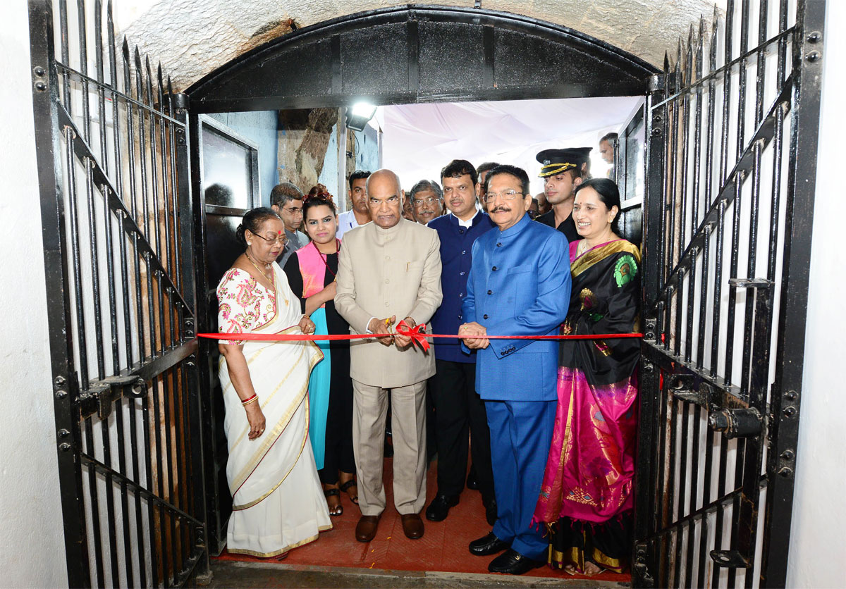 President Ram Nath Kovind inaugurates Raj Bhavan’s Underground Bunker Museum.