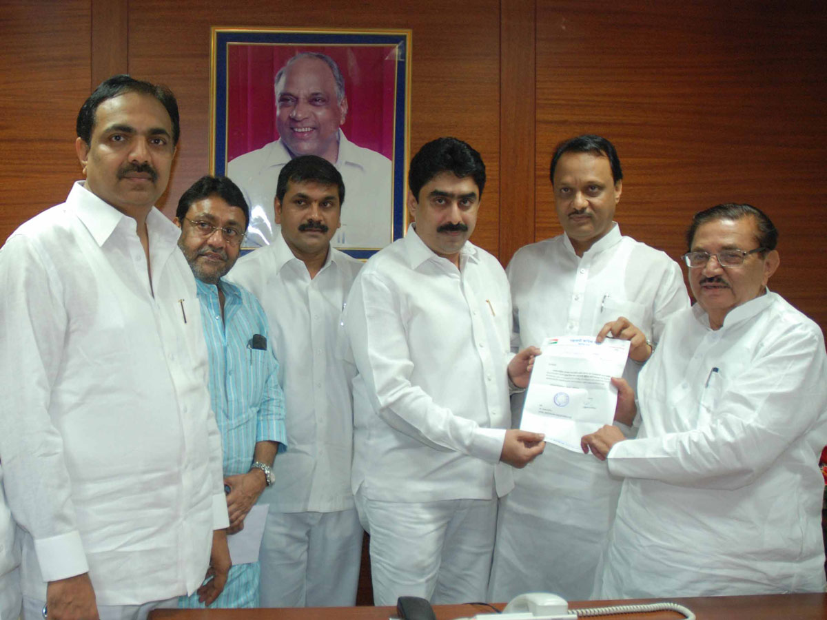 NEWLY APPOINTED M.P. SANJAY DINA MUMBAI NCP PRESIDENT.