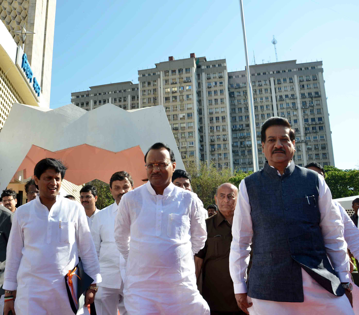 BUDGET 2013-14 AT VIDHAN BHAVAN MUMBAI.