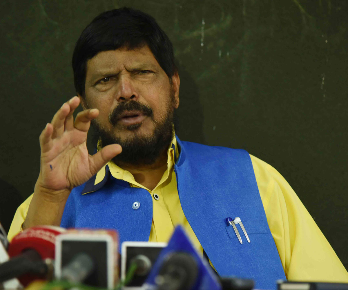 RPI Leader & MP Ramdas Athawale Press Conference.