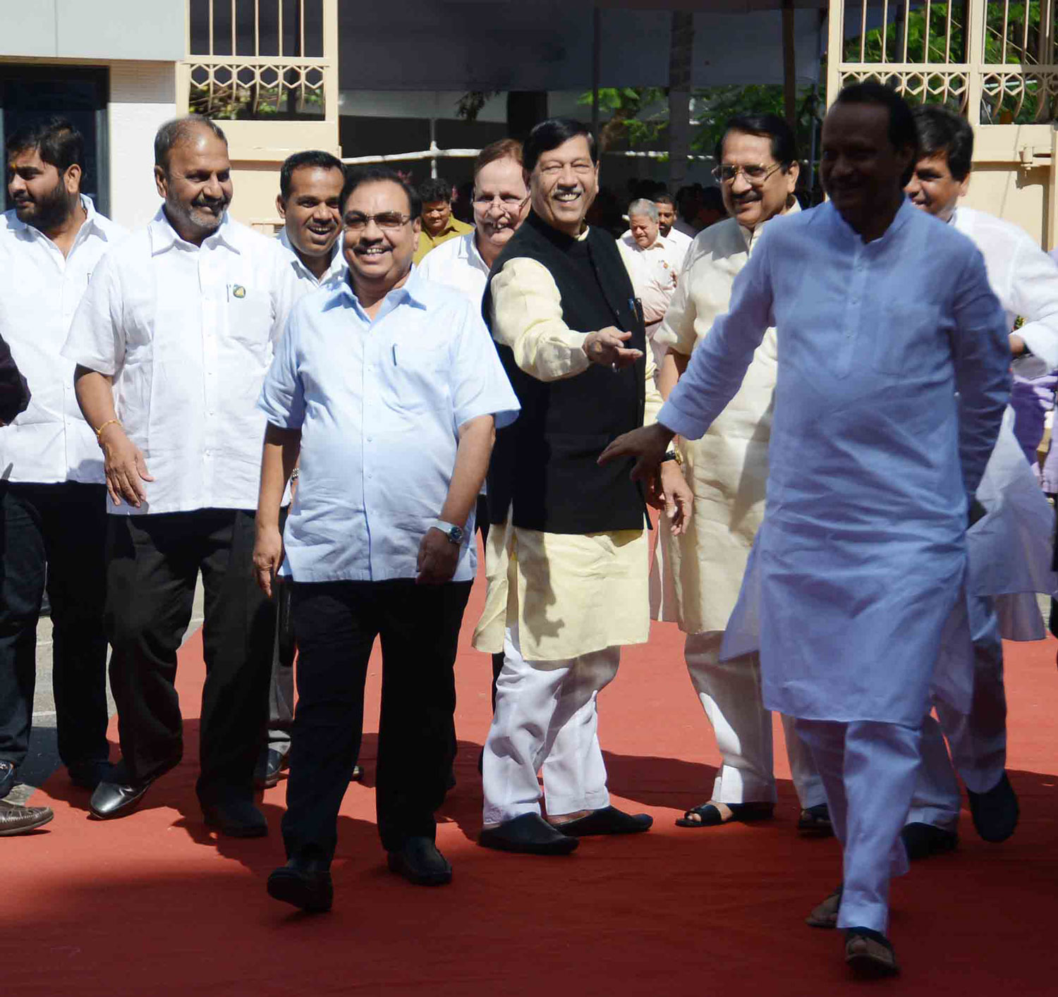 1st Day "Budget Session 2016" at VIdhan Bhavan in Mumbai.