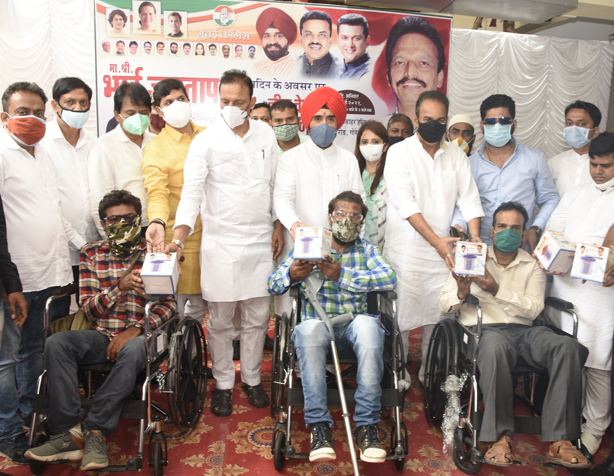 MRCC President Bhai Jagtap  on 1st May "Hutatma Din".