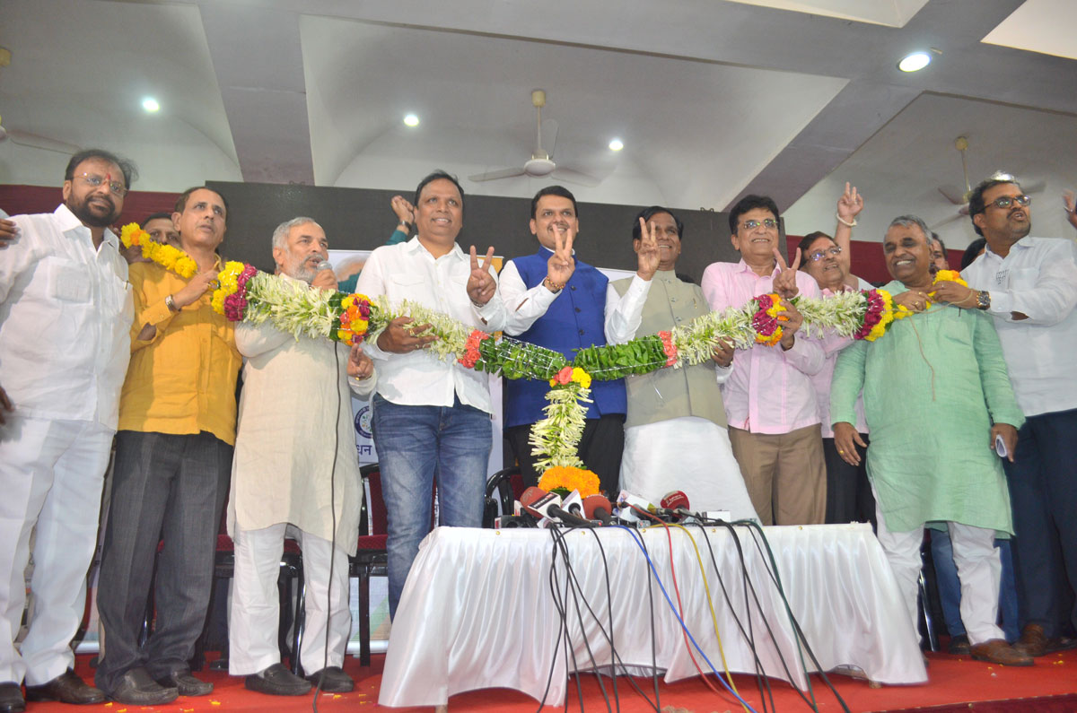 BJP Party Celebration in Mumbai.