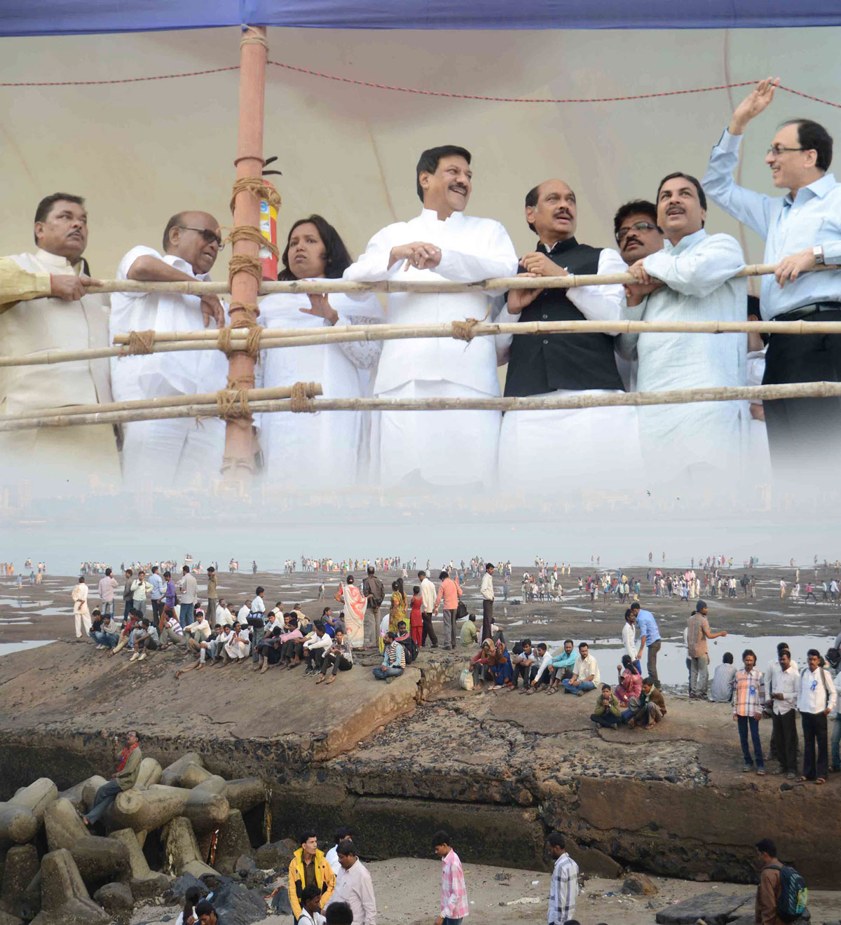 Tribute to Bharat Ratna Dr.Babasaheb Ambedkar on his Mahaparinirvan Din in Mumbai.