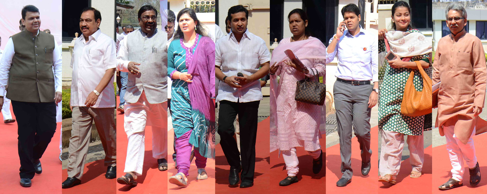 3rd Day Budget Session at VIdhan Bhavan in Mumbai.