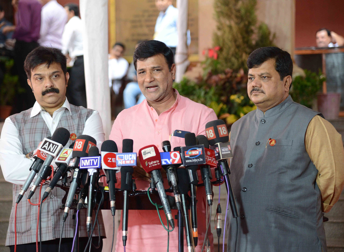 12th Day Monsoon Assembly Session at Nagpur.