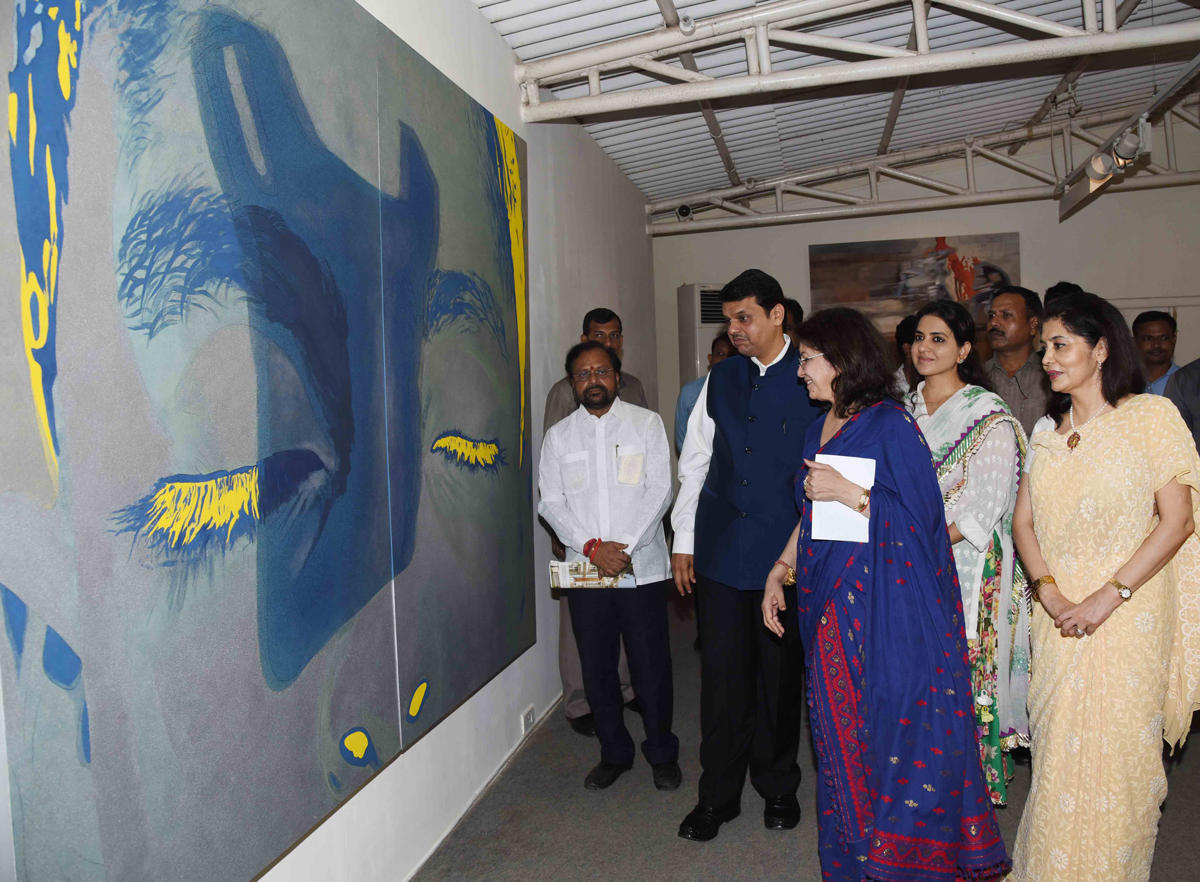 Chief Minister Devendra Fadnavis Inaugurated Exhibition at Dr.Bhau Daji Lad Mumbai City Museum at Byculla Jijamata Udyan.