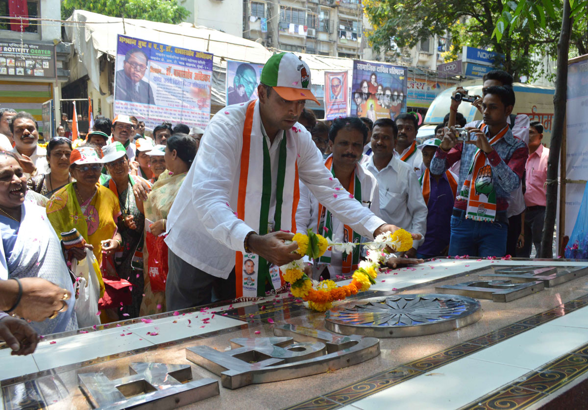 Election Campaign Rally & Padyatra of MP. Candidate Milind Deora.