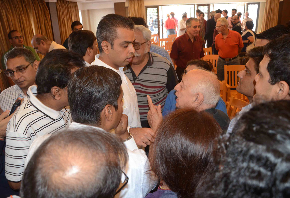 MP Milind Deora interactive session at Malbar hill.