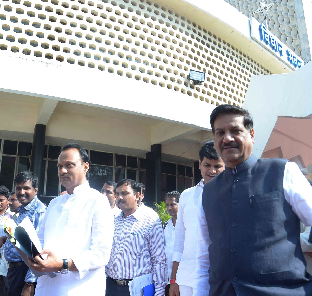 Budget Session Day at Vidhan Bhavan Mumbai.