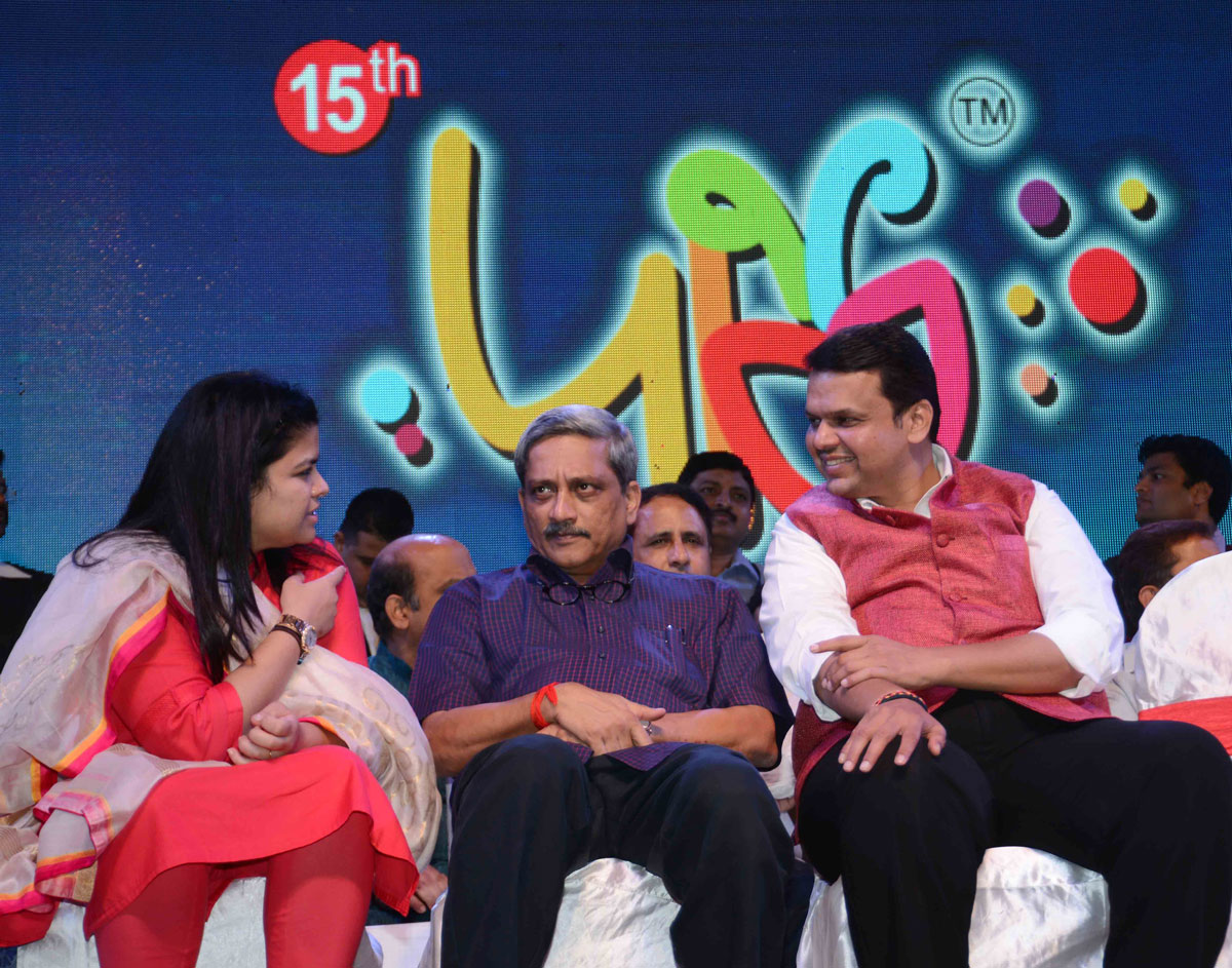 Chief Minister Devendra Fadnavis Inaugurates 15th "Parle Mahotsav" at Vile Parle.