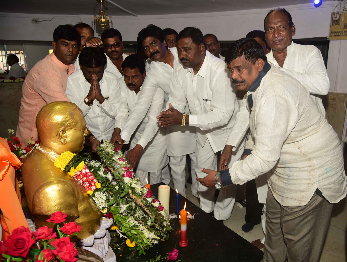 Paid Tributes to BharatRatna Dr.Babasaheb Ambedkar on Mahaparinirvan Din at Chaityabhumi Dadar,Mumbai.