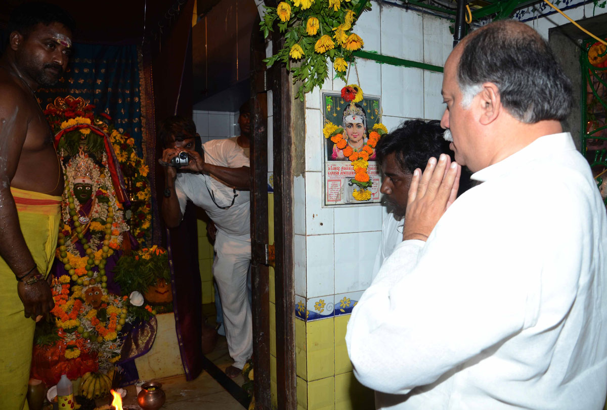 EX.UNION MINISTER & MP.GURUDAS KAMAT AT ANDHERI