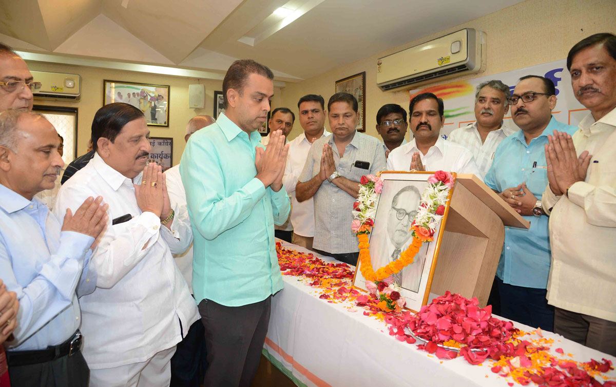 On 128th Birth Anniversary of Bharat Ratna Mahamanav Dr. Babasaheb Ambedkar Abhivadan