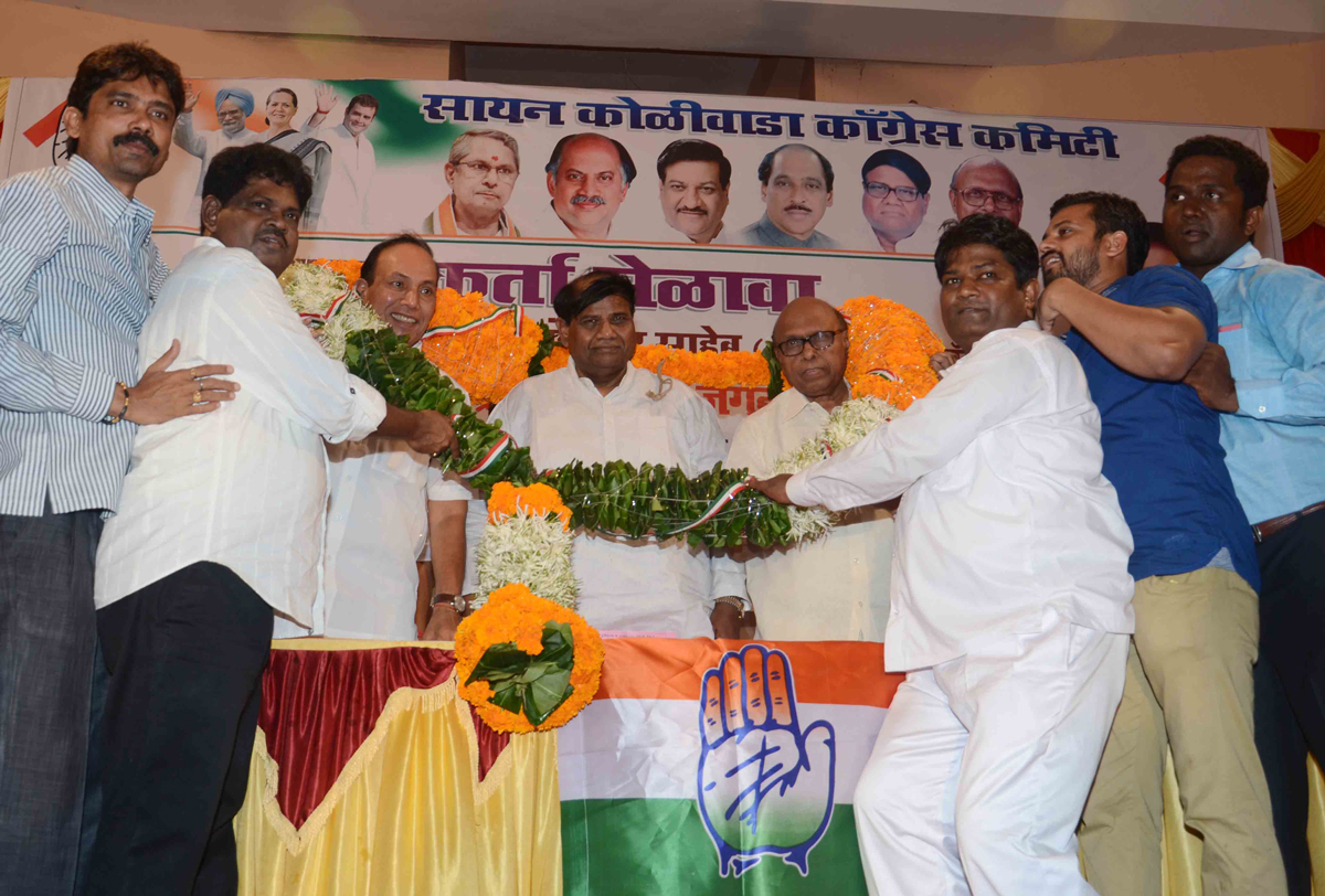 MRCC PRESIDENT PROF. JANARDAN CHANDURKAR IN CONGRESS PARTY KARYAKARTA SHIBIR AT ANTOPHILL.