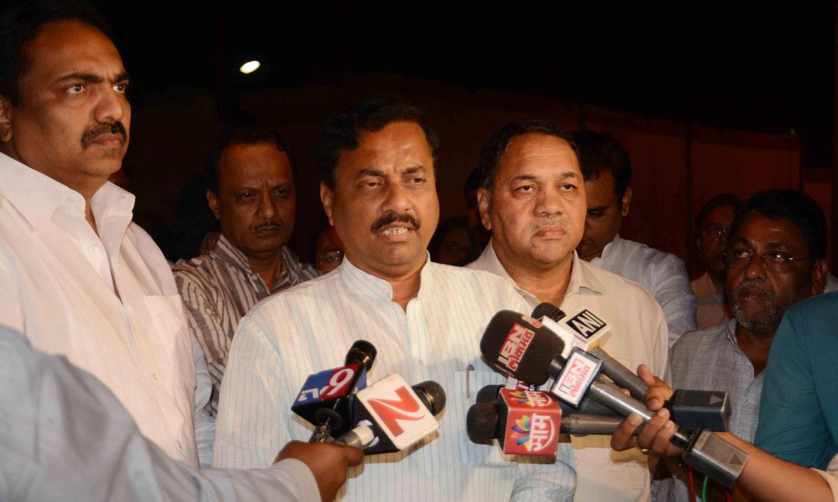 NCP MLA's Delegation meets Chief Minister Devendra Fadnavis at Varsha Bunglow.