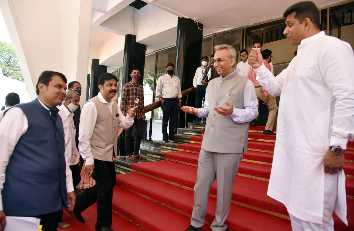 Last Day Maharashtra Assembly's Budget Session 2021 at Vidhan Bhavan Mumbai.