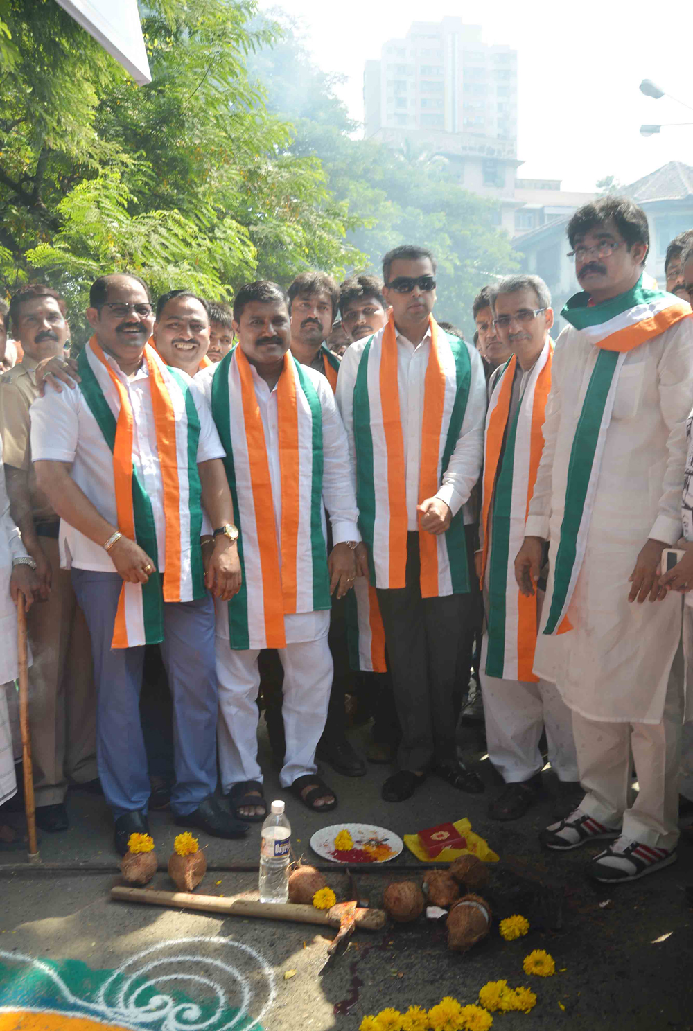 MP.& UNION MINISTER MILIND DEORA IN SOUTH MUMBAI ASSEMBLY.