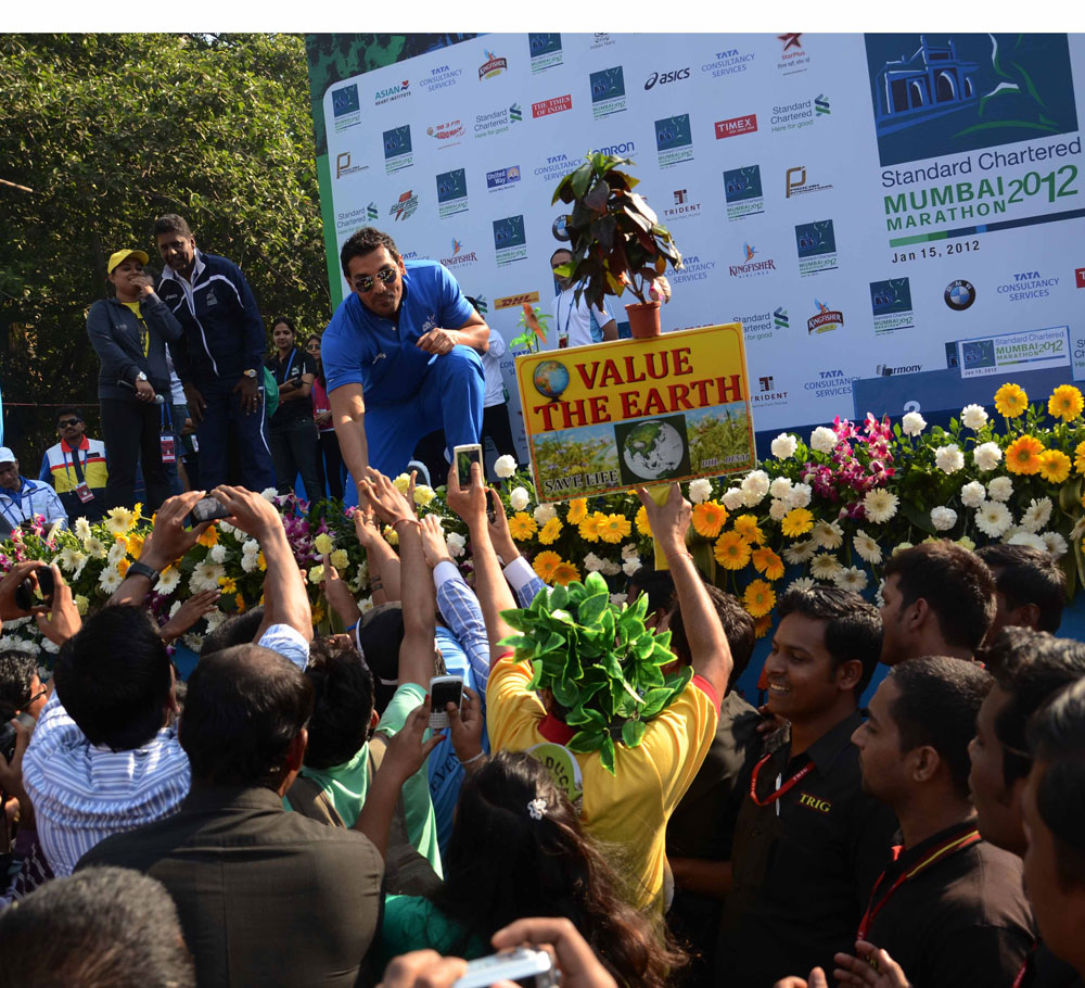 MUMBAI MARATHON- 2012