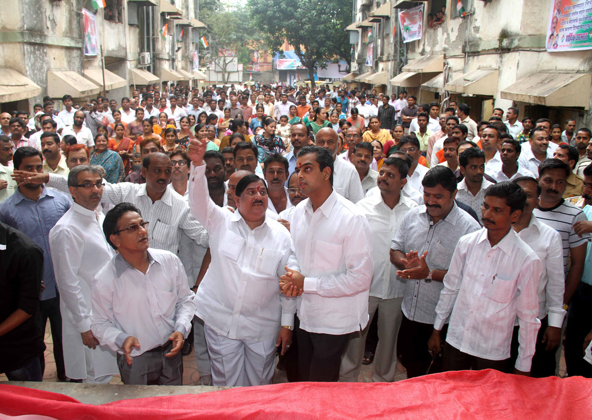 MP.& UNION MINISTER MILIND DEORA IN SOUTH MUMBAI ASSEMBLY.