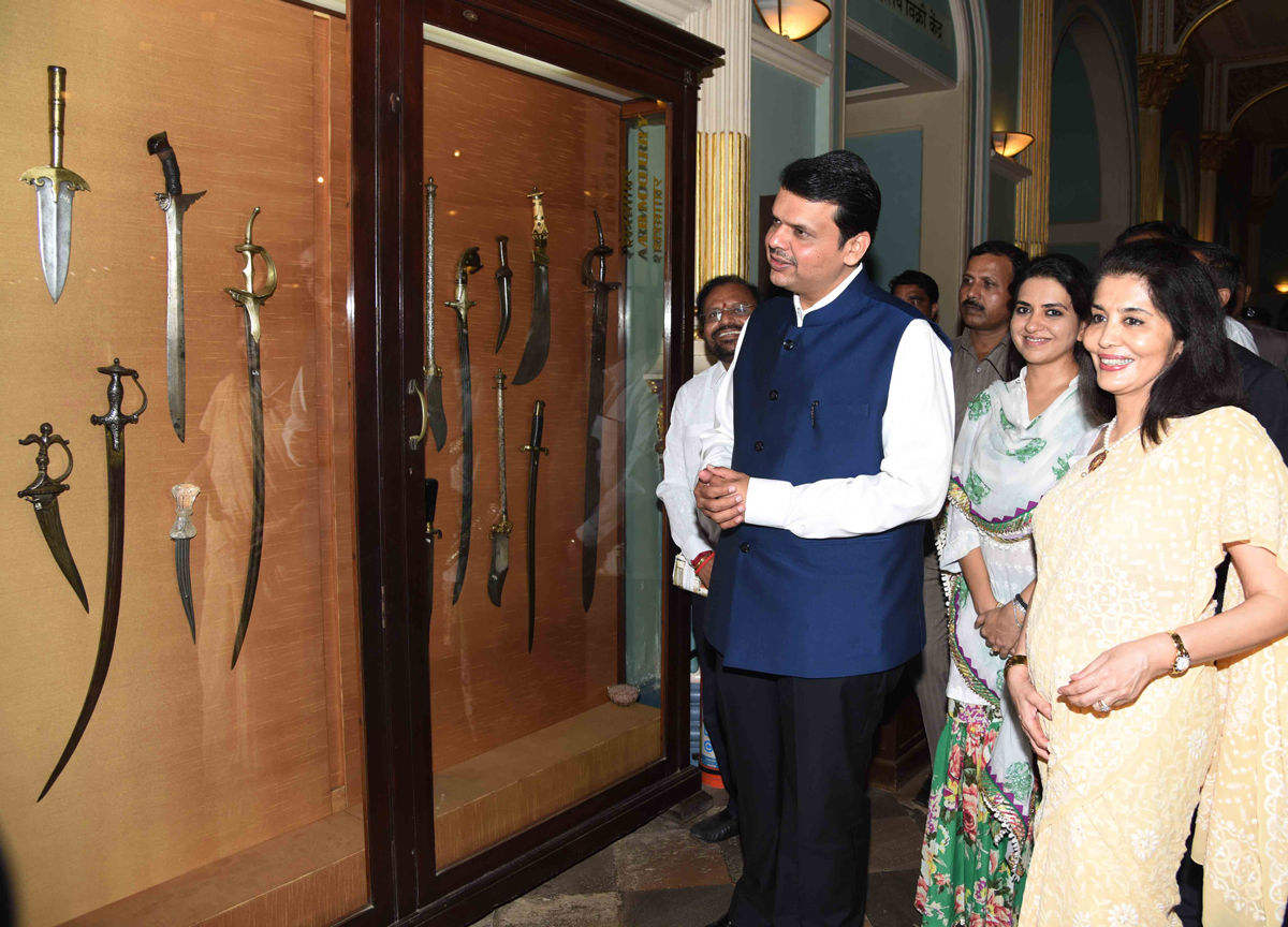 Chief Minister Devendra Fadnavis Inaugurated Exhibition at Dr.Bhau Daji Lad Mumbai City Museum at Byculla Jijamata Udyan.