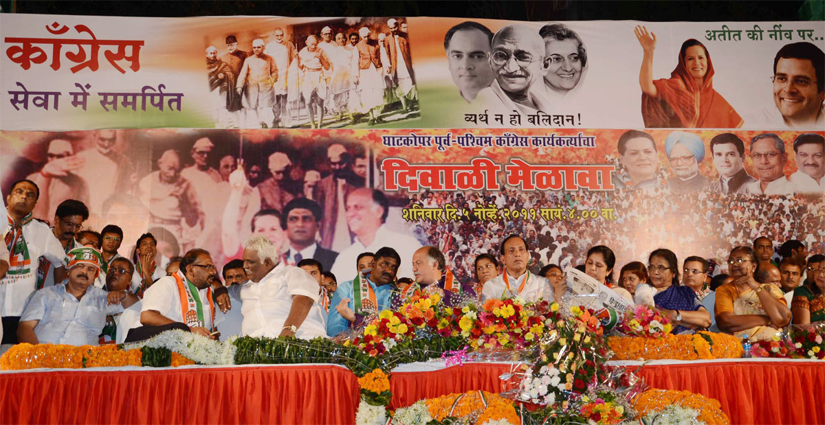 DIWALI MELAVA AT GHATKOPAR ON OCCASION EX. UNION MIN.& MP.GURUDAS KAMAT