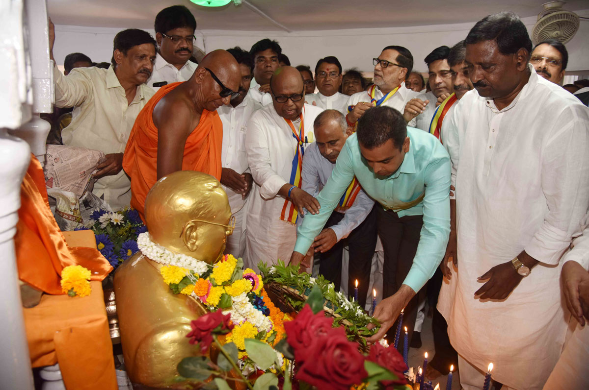 On 128th Birth Anniversary of Bharat Ratna Mahamanav Dr. Babasaheb Ambedkar Abhivadan.