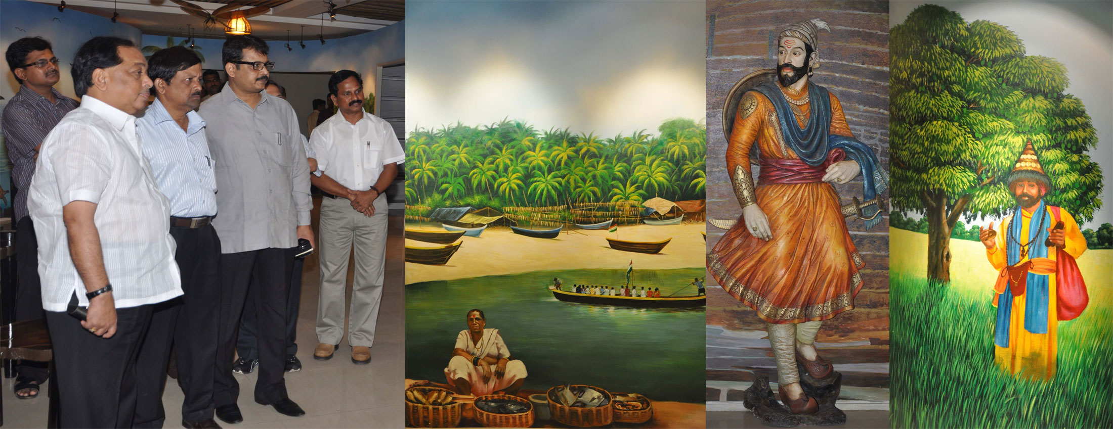 MINISTER NARAYAN RANE VISIT SINDHU DURG BHAVAN ON OCCASION "KOKAN MUMBAIT KOKNAT MUMBAI"AT ANDHERI.