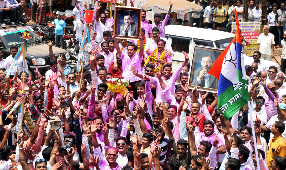 Swabhimaan Wins Kankavli Election.