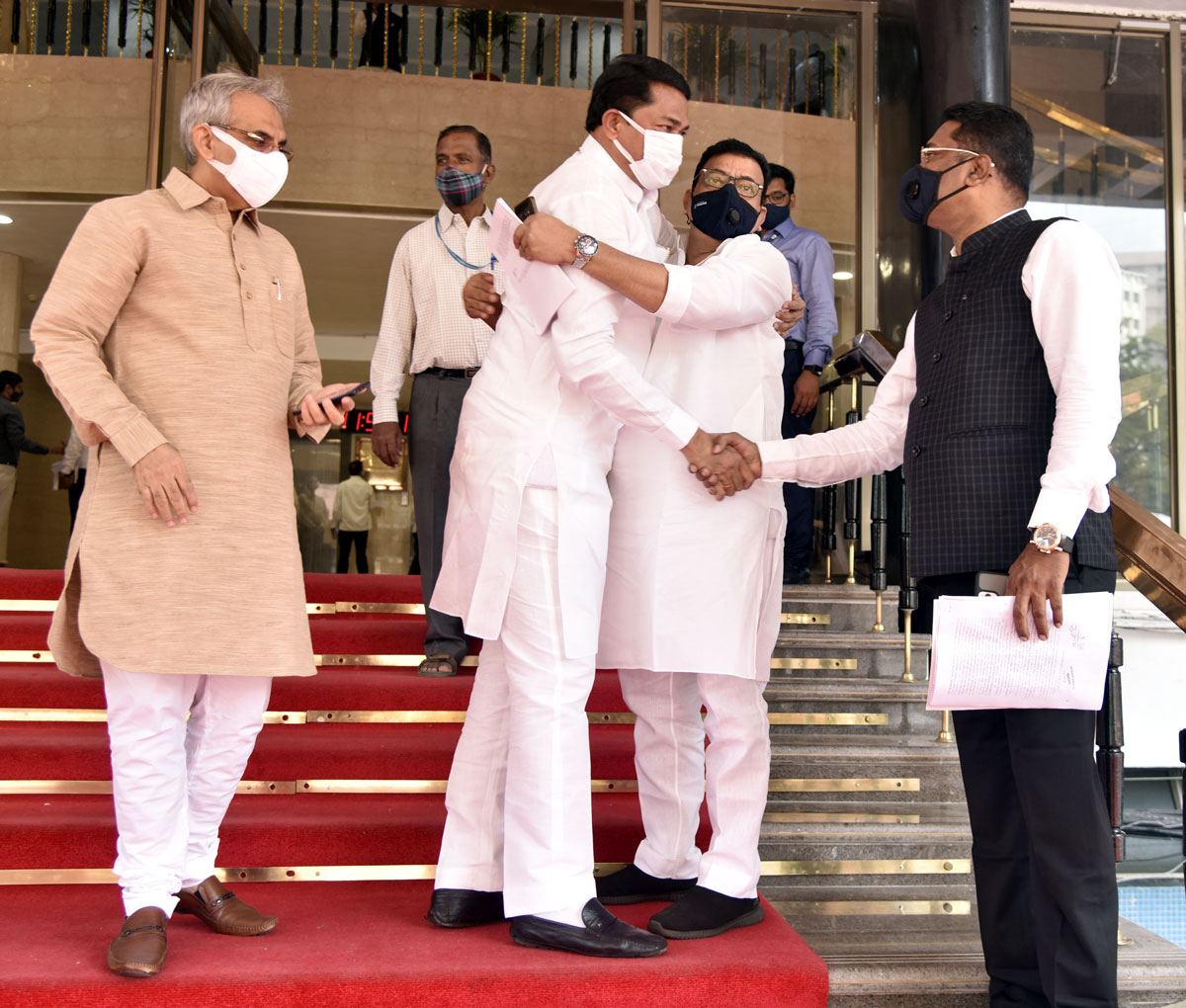 1st Day Winter Session Vidhan Bhavan Mumbai.