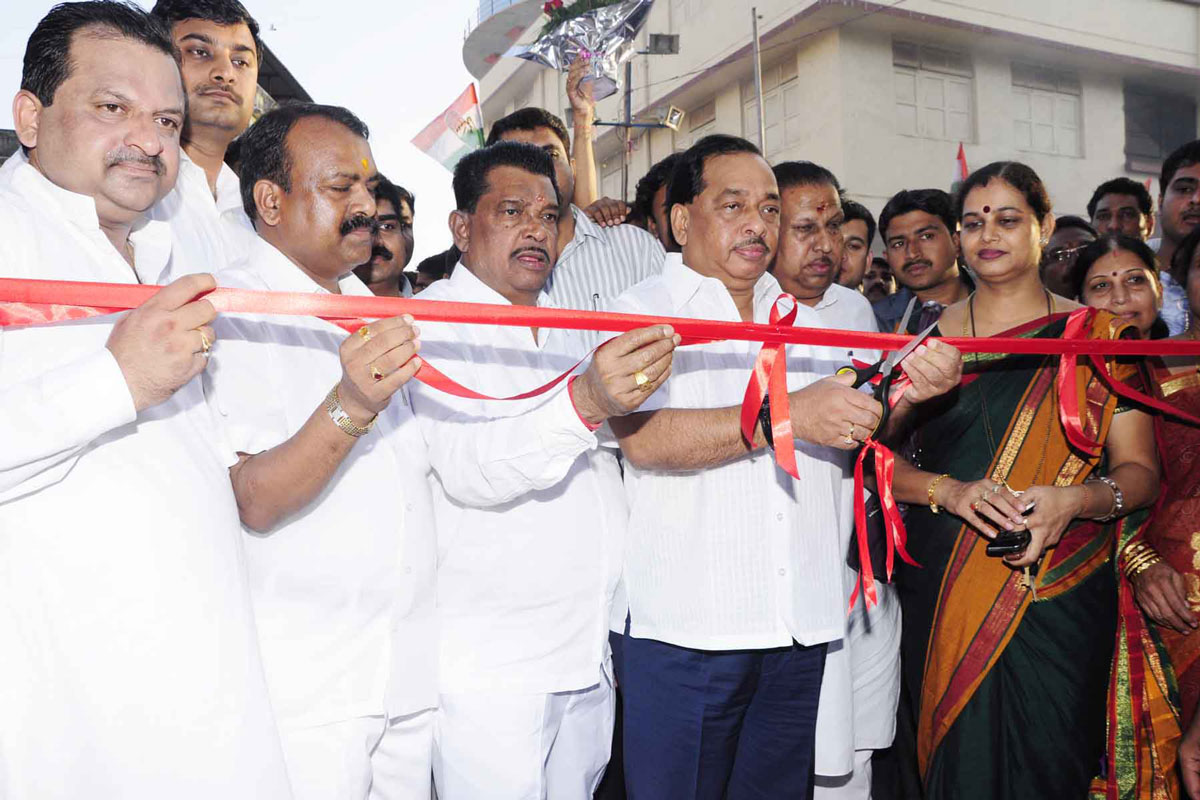 MINISTER NARAYANRAO RANE INAUGURATE'S INDIRA GANDHI GARDEN AT MIRA-BHAYENDAR.