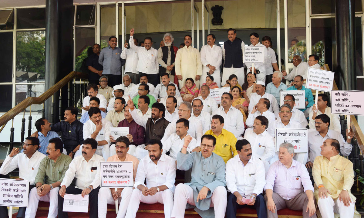 #Budget Session: 8th Day at Vidhan Bhavan Mumbai.