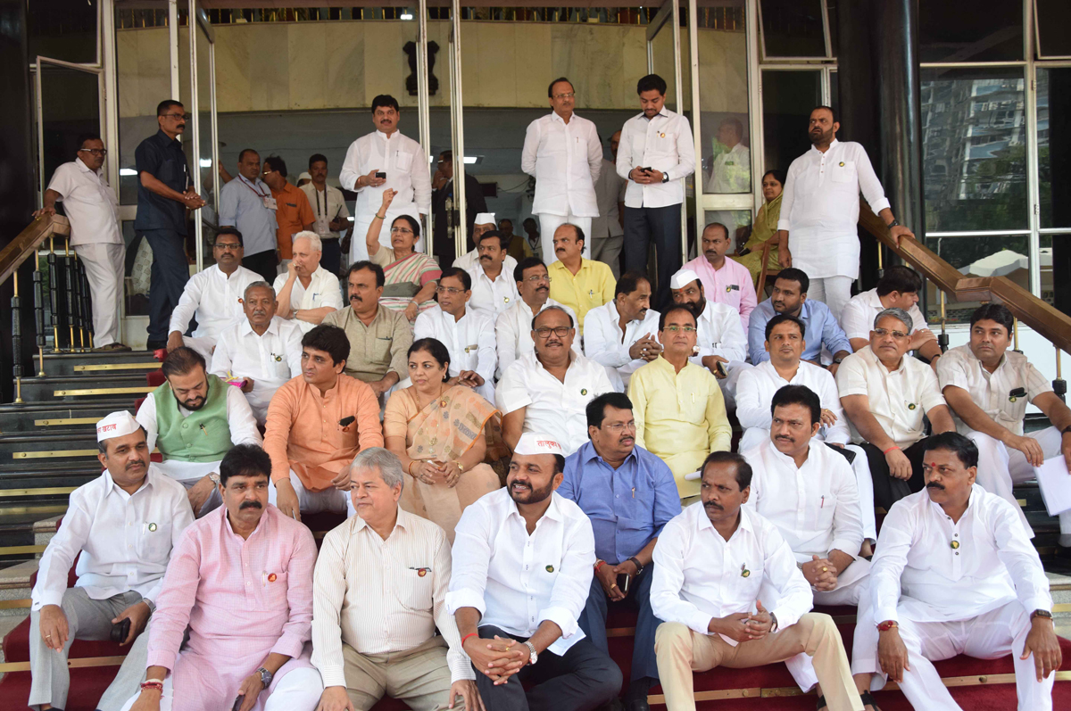 #3rd Day Winter Session VidhanBhavan@ Mumbai.