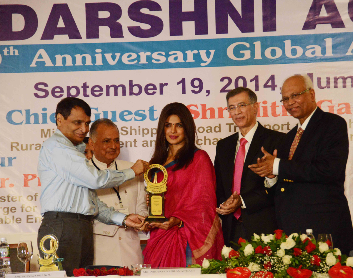 Priyadarshani Academy 30th Anniversary Global Awards-2014 at Hotel Trident.
